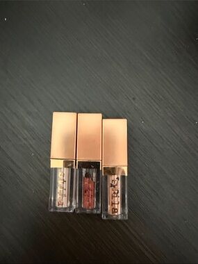 Stila Mini Liquid Eyeshadow Trio in Rose, Nude, and Pink